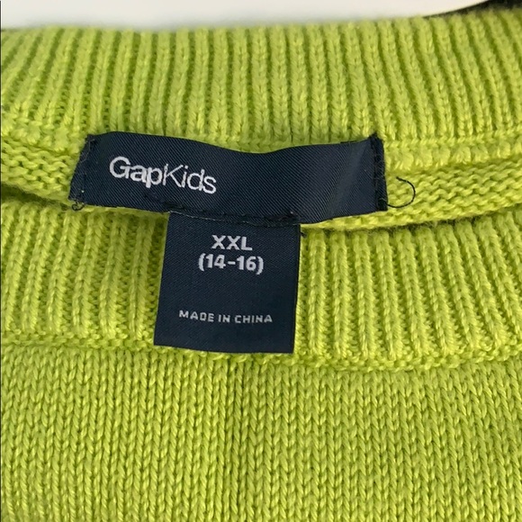 Yellow black grey dress - Picture 3 of 5